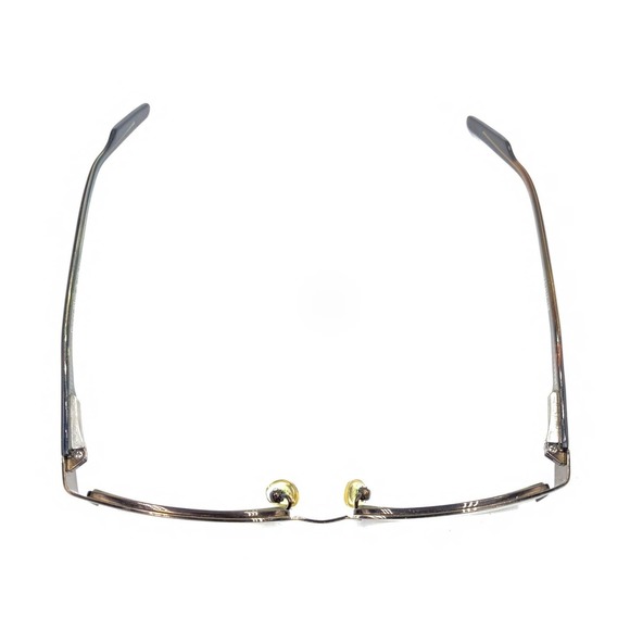 Gucci 3070 Dark Brown Metal Half Rim Eyeglasses Frames 51-17 138 Italy Designer - Picture 3 of 12